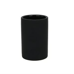 89380312 Стакан для зубных щёток Iddis Universal Black LMUBC00i45 керамика цвет черный