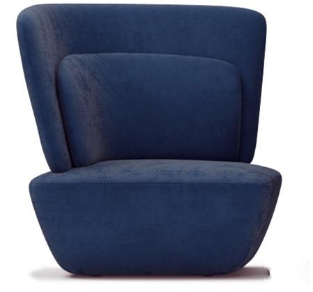 EmmeBi Бархатное кресло Soho sun-id-1432397 - Вид №1