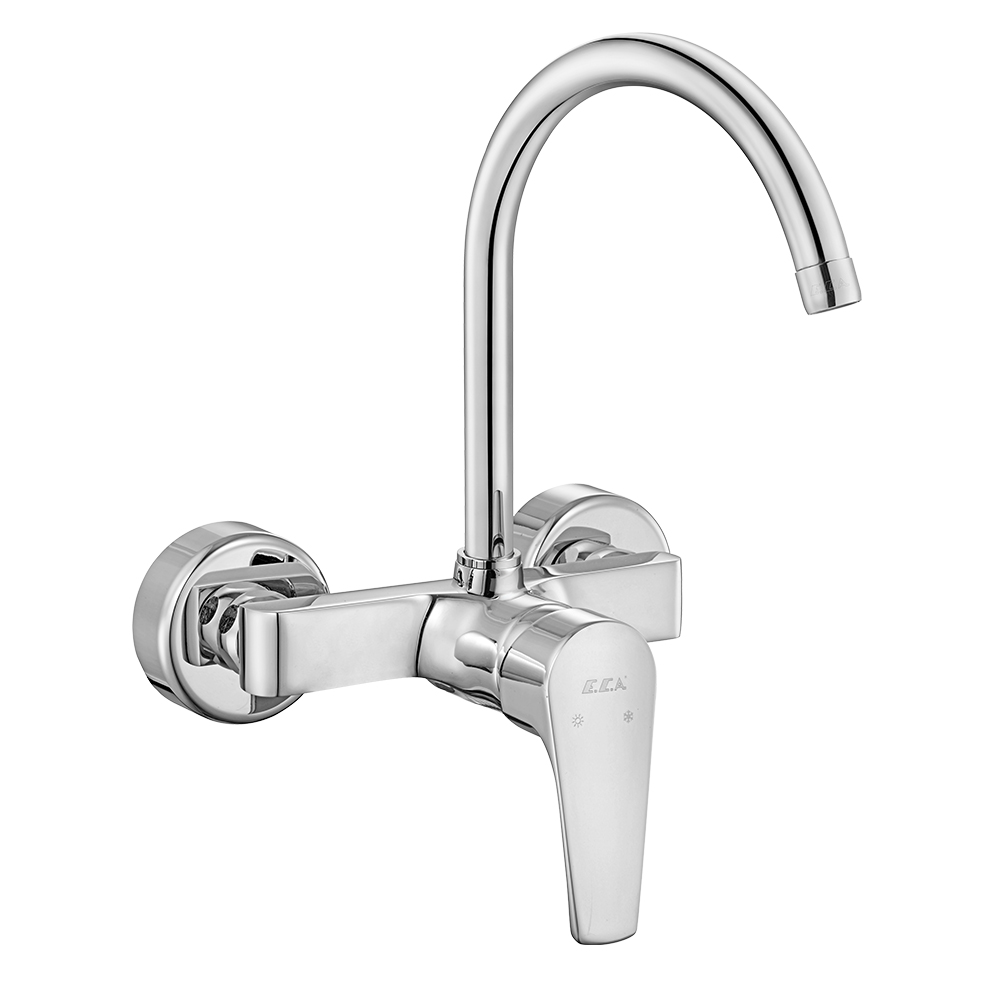 102107270  Смеситель для мойки Niobe с аппликацией Eca 