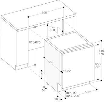 Gaggenau Встраиваемая посудомоечная машина класса +++ Serie 400 Df480162 - Вид №1
