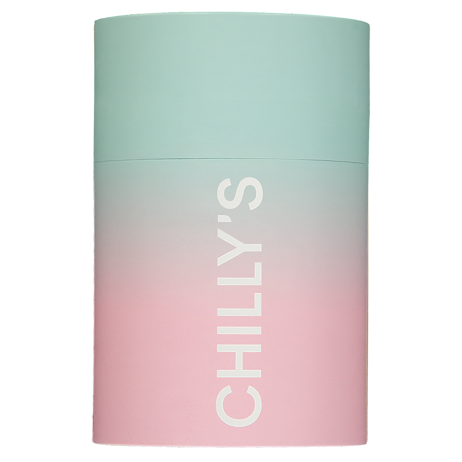 C340GRPAGP Термокружка coffee cup, 340 мл, зелено-розовая Chilly's Bottles  - Вид №5