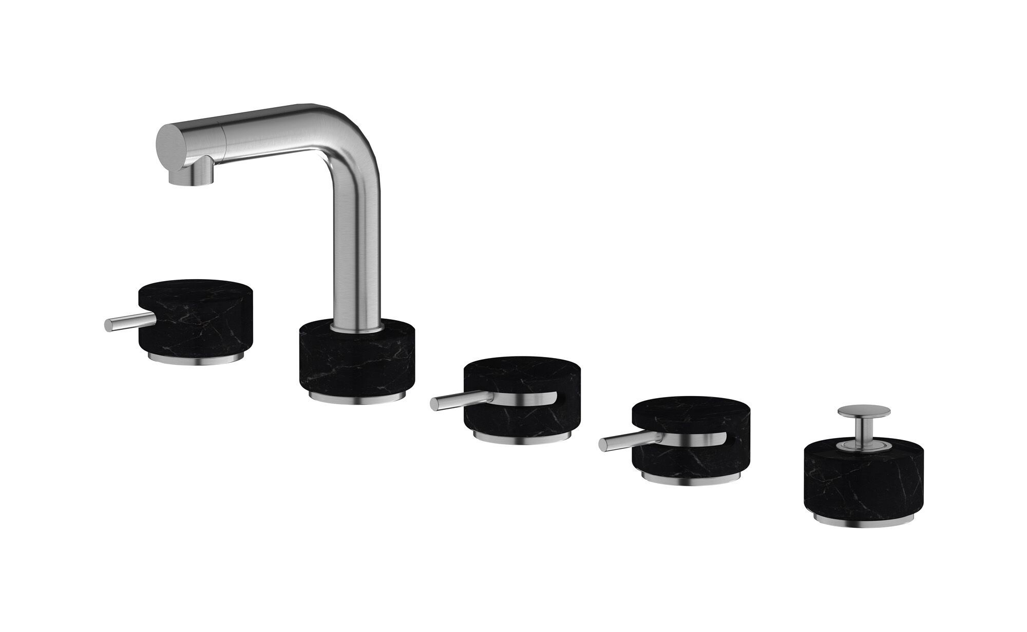 Смеситель для ванны с 5 отверстиями IB мрамор + мрамор Elle ARCH-00085878 - Вид №16