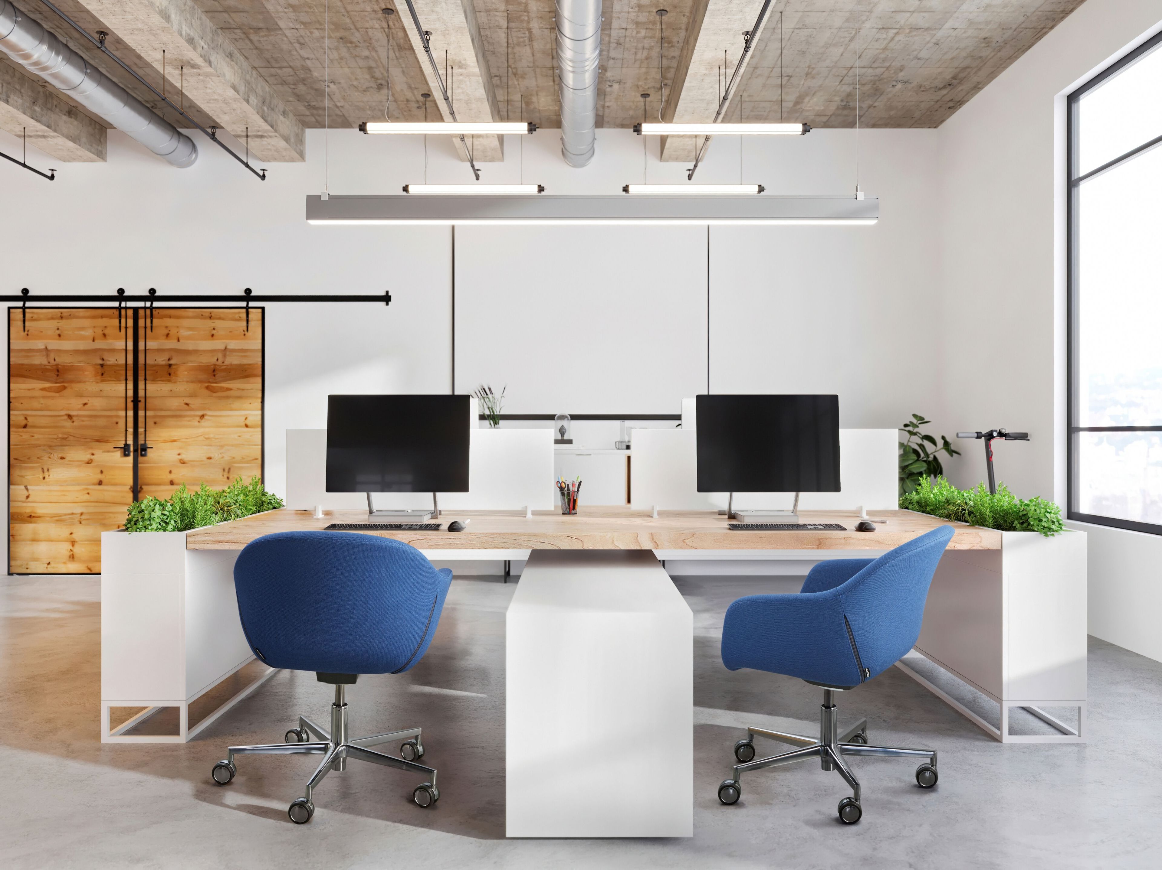 5 спиц ткань поворотный стул с колесами Dauphin Fiore club ARCH-00048491 - Вид №3