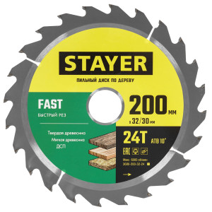 Диск пильный STAYER 3680-200-32-24_z01 9123041