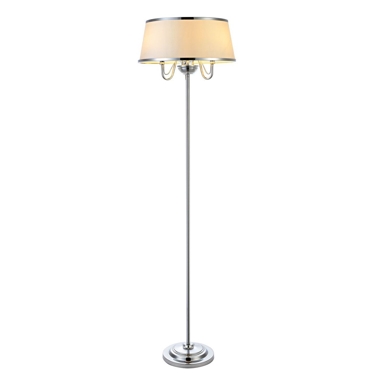 Торшер Arte Lamp Dante A1150PN-3CC ARTE LAMP ЭЛИТНЫЕ 112512 Белый  - Вид №1