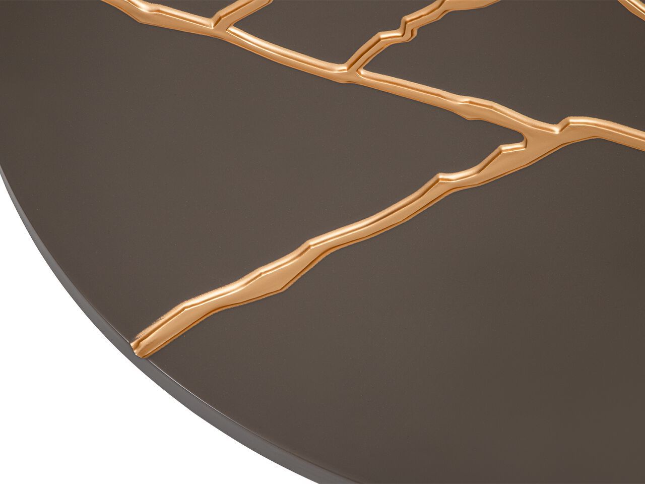 Деревянный круглый журнальный столик NDESIGN глина ARCH-00049101 - Вид №3