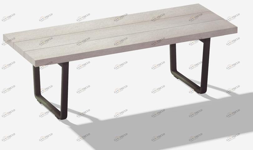 FAST Садовая скамейка из алюминия под дерево Orizon sun-id-1429866