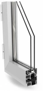 Fresia Alluminio Распашное окно из алюминия с терморазрывом Planet