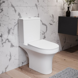 DX35C8600SC унитаз-компакт безободковый с сиденьем микролифт Damixa Skyline