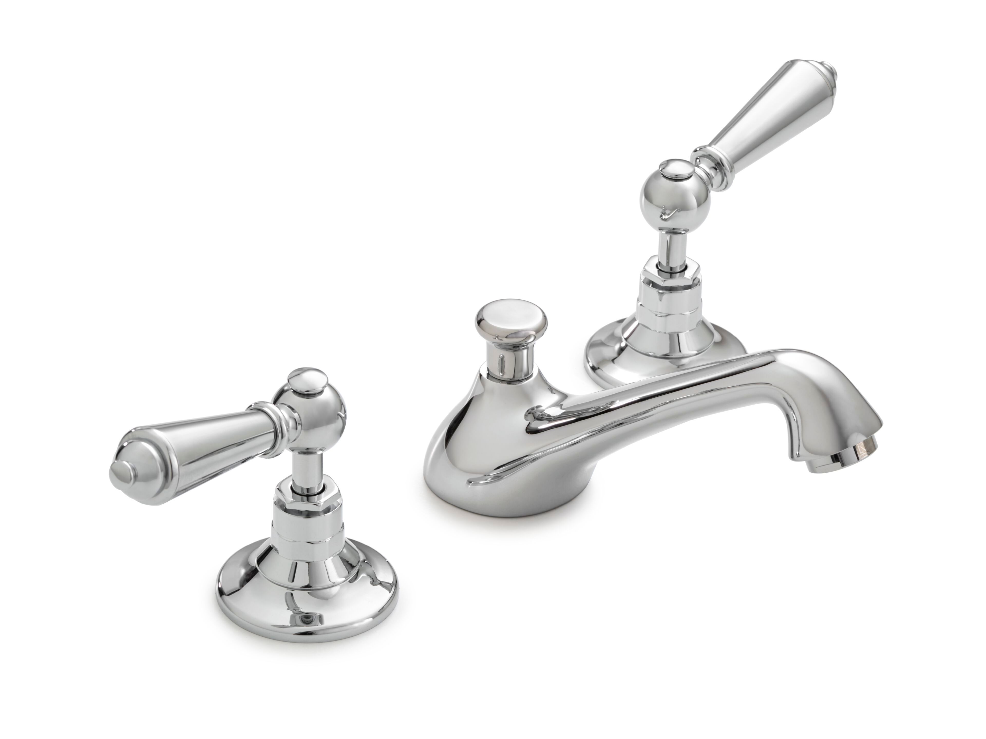 Смеситель для раковины с 3 отверстиями для пола с отдельными розетками Devon&Devon подпись ARCH-00073728