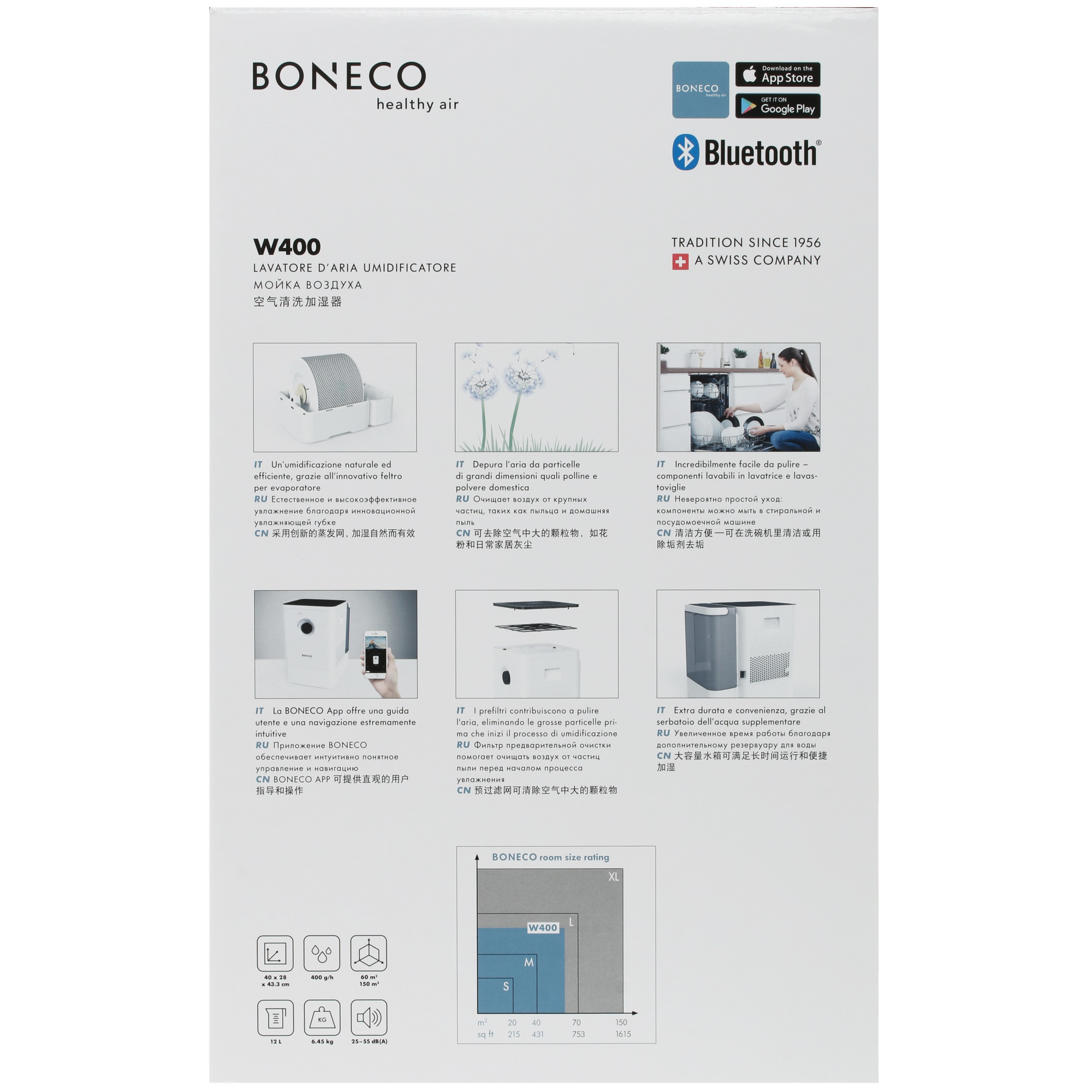 8163547 Мойка воздуха Boneco W400 STDN-0019272 - Вид №6