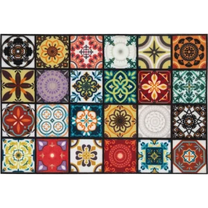 Коврик Мозаика 60x90 см нейлон на ПВХ цвет мультиколор 82982508 STLM-2211872