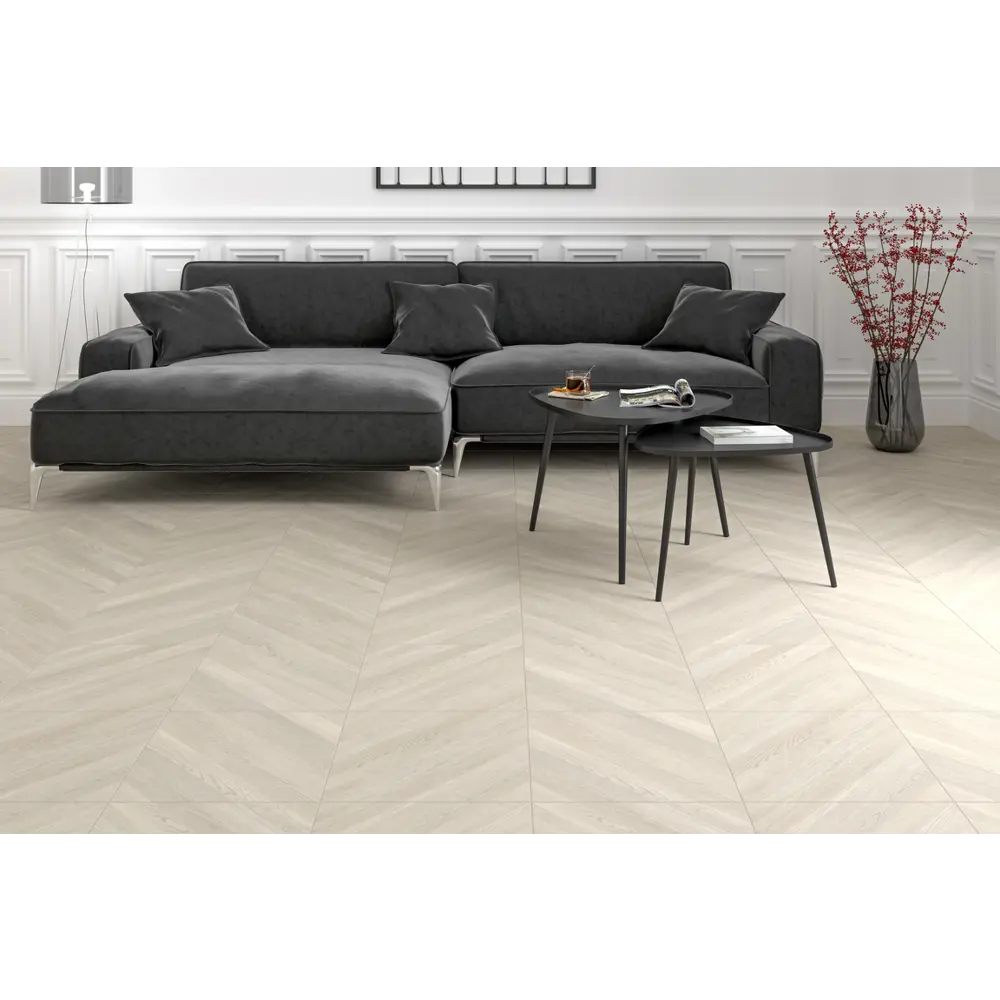 Плитка напольная Woody 40х40 см цвет 1.12 м² бежевый 82794806 STLM-2078442 Golden Tile - Вид №3