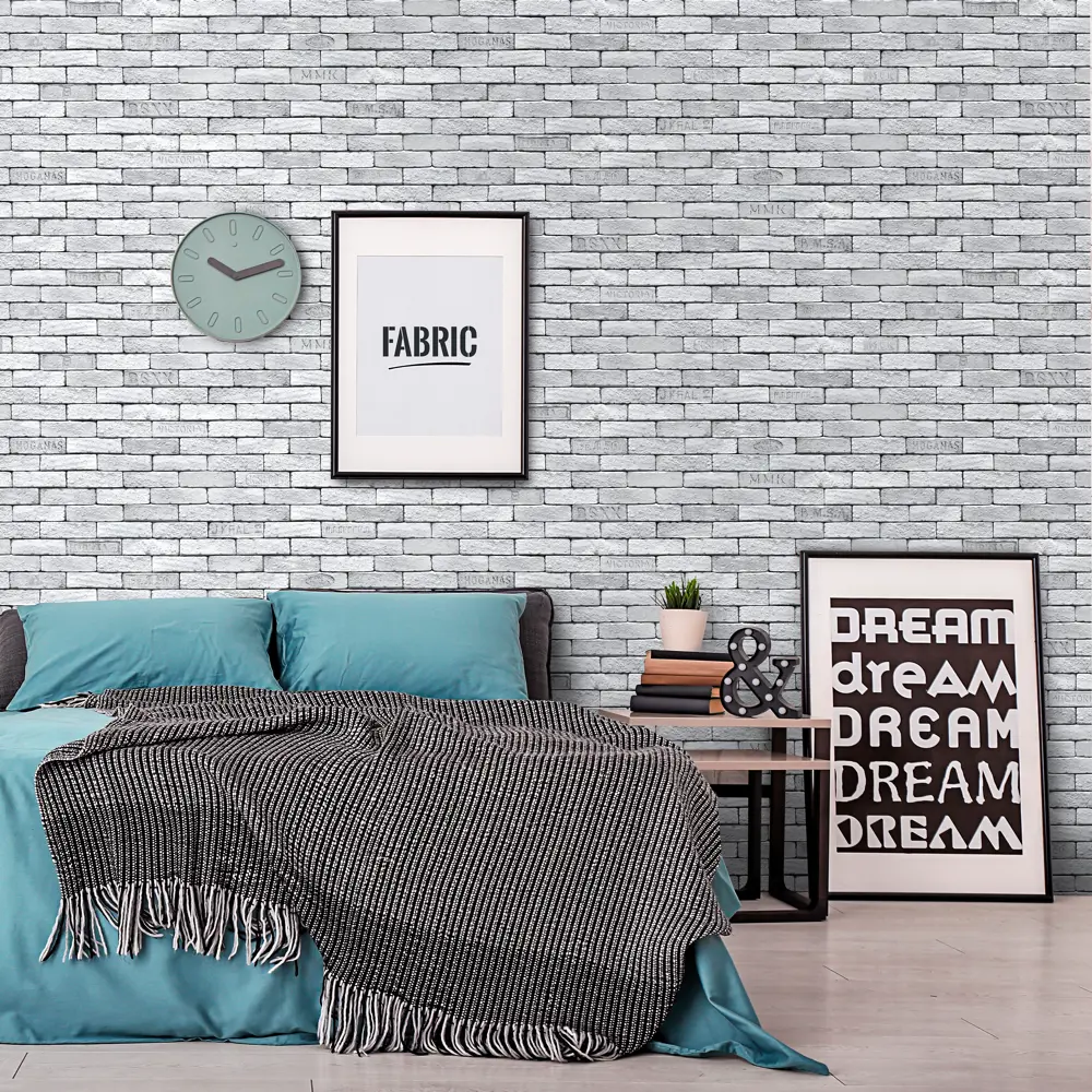 Обои флизелиновые Anturage Fabric серые 1.06 м 168511-09 84038987 STLM-2210884 - Вид №2