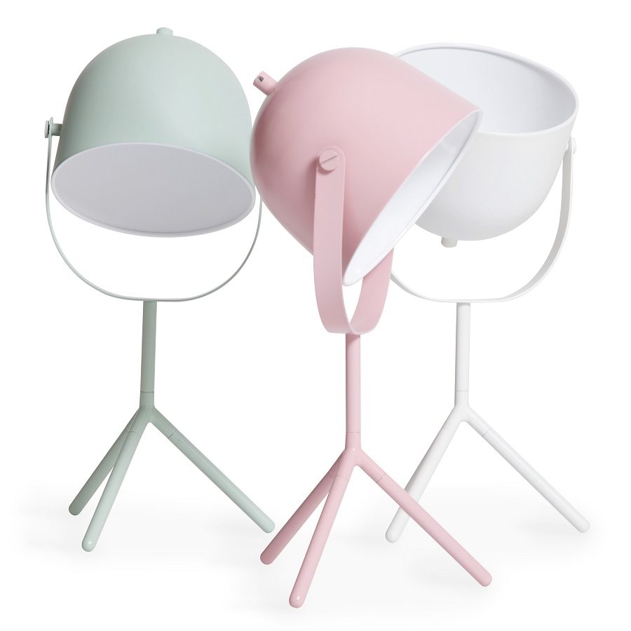 Светильник настольный Flexa «Монти», белый, Ø17 см 8700287 - Вид №1