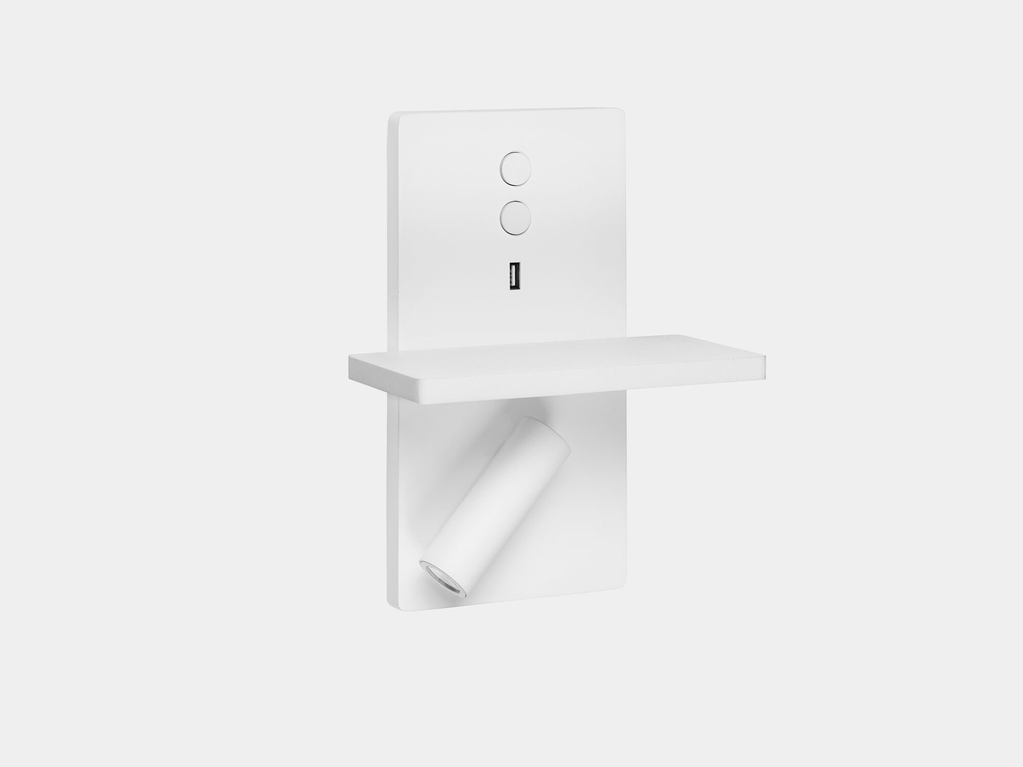 Алюминиевый регулируемый светодиодный настенный светильник с USB-разъемом LedsC4 Elamp ARCH-00028990