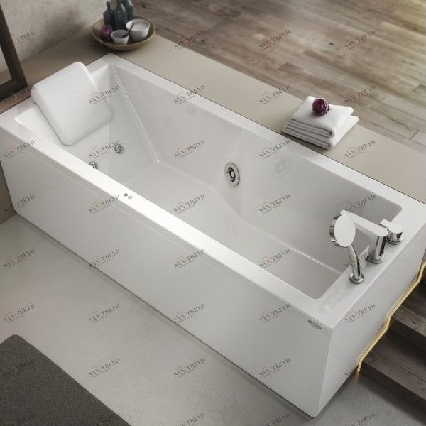 Ванна с гидромассажем "RAINBOW" Energy 170 без панелей 9L43-774 Sx Jacuzzi 9L43774SX