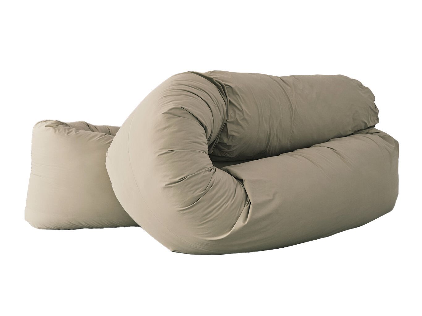 Трансформируемый диван из полиэфирного волокна BD Barcelona SAUSAGE ARCH-00022982 - Вид №1