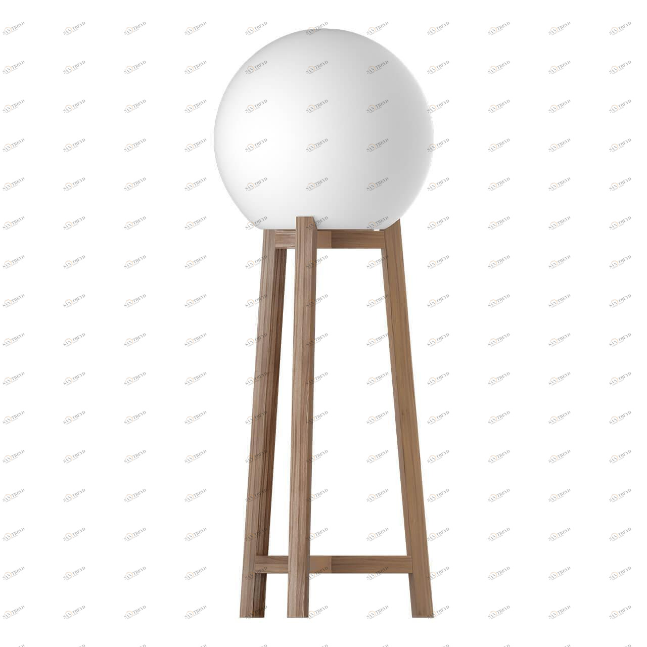 Напольно-настольный светильник m3light Wood 10721022 M3LIGHT ИНТЕРЬЕРНЫЕ 313731 Бежевый;белый 