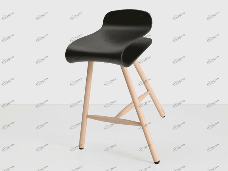 Kristalia Табурет из дерева Bcn sun-id-1382204