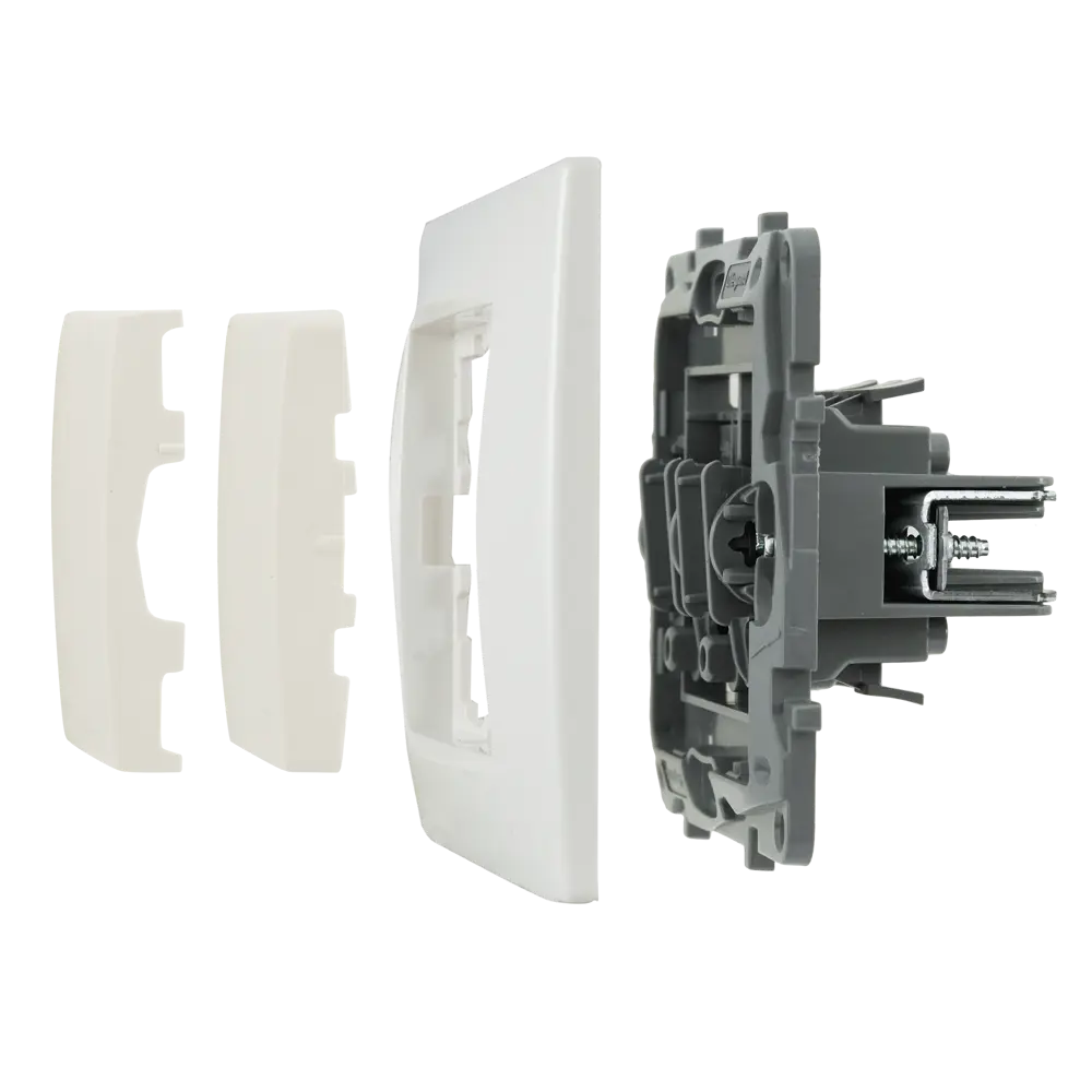 Legrand Etika: двухклавишный выключатель с подсветкой в цвете слоновая кость 82153474 STLM-0020579 - Вид №6