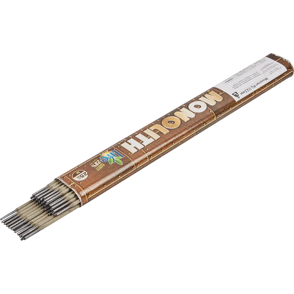 Электрод сварочный для стали Monolith РЦ 2.5 мм 1 кг 84838055 STLM-2088855  - Вид №1