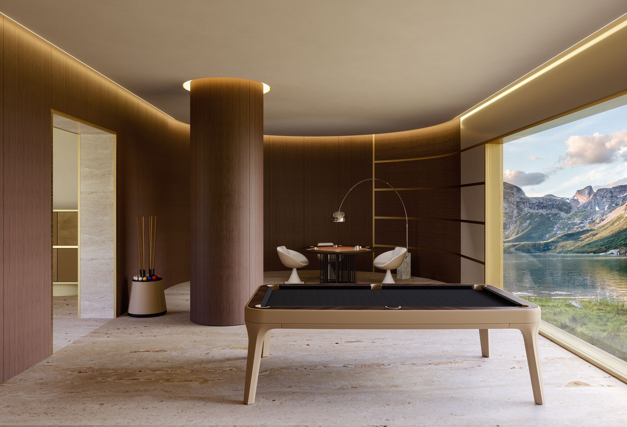 Прямоугольный бильярдный стол Vismara Design DANDY ARCH-00037353 - Вид №3