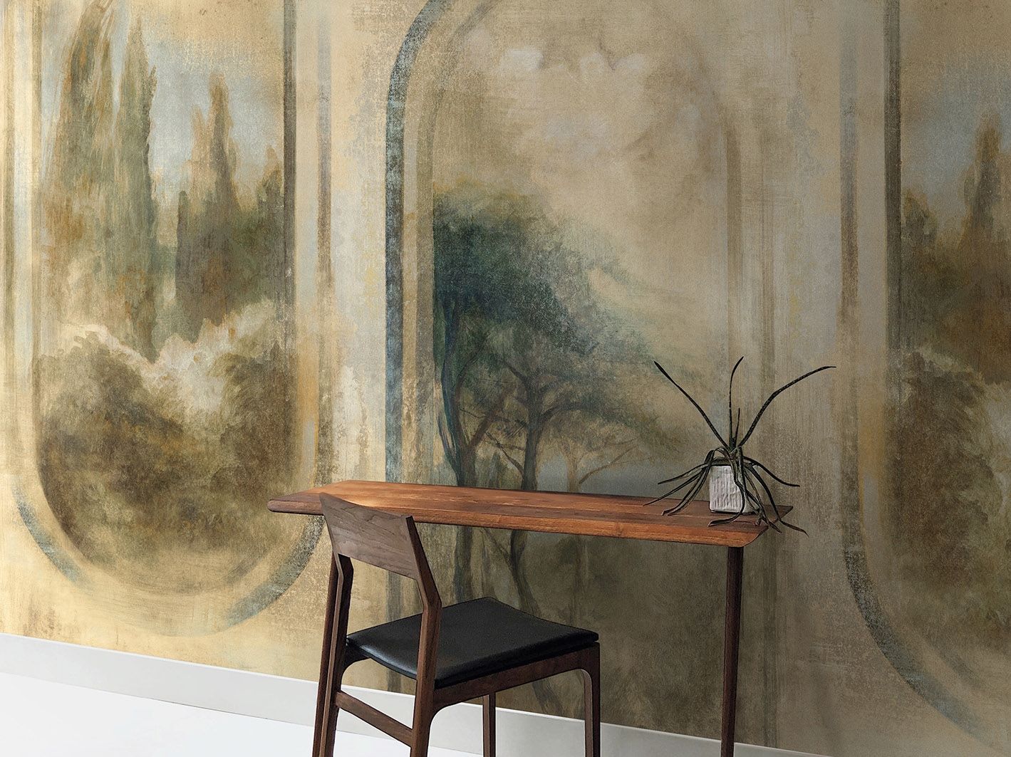 Классические обои ПВХ бесплатно, экологически чистые, моющиеся WallPepper CAPRICCIO ARCH-00113338