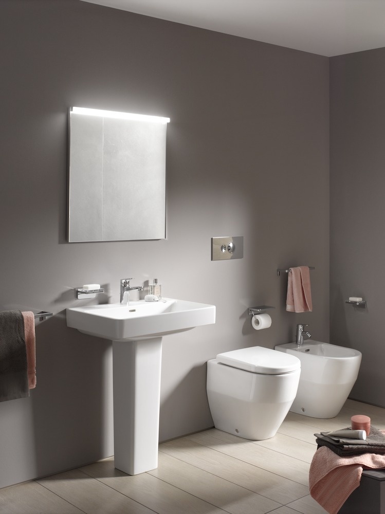 H4474039001441 Зеркало с алюминиевой рамкой, без подсветки LAUFEN PRO - Вид №6