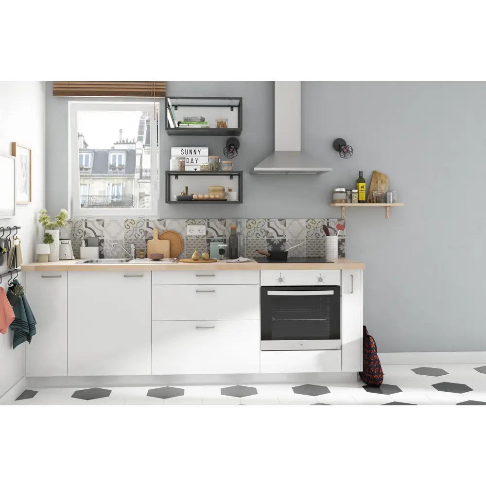 Фасад кухонный DELINIA ID София белый матовый 59.7×76.5 см 82010127 STLM-0865677 - Вид №8