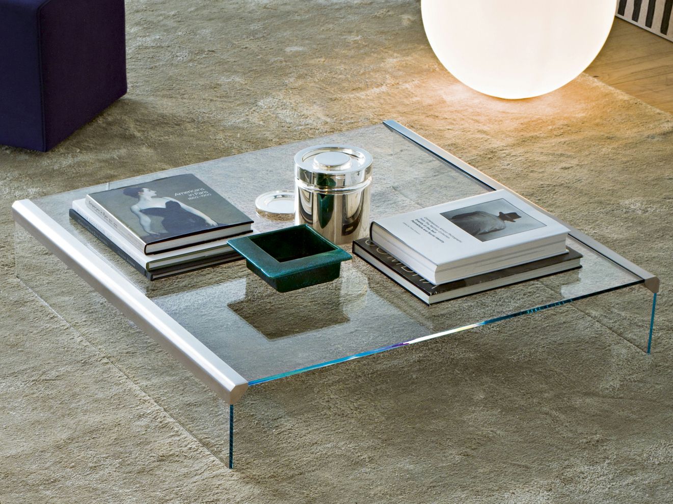 Низкий Хрустальный журнальный столик Gallotti&Radice T 33 ARCH-00097236 - Вид №1