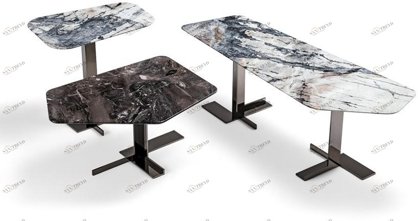 Arketipo Журнальный столик из мрамора для гостиной sun-id-1473660