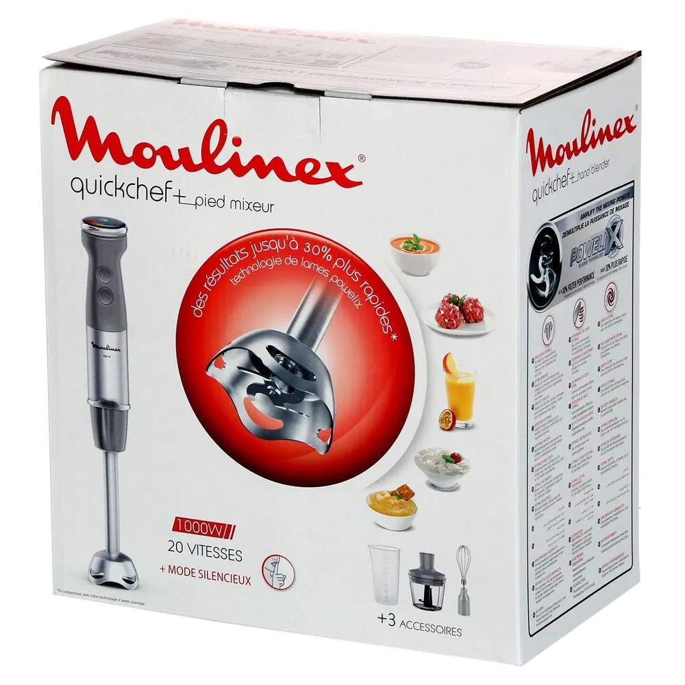 5499691 Блендер погружной Moulinex DD673B10 серый STDN-0031527 - Вид №5