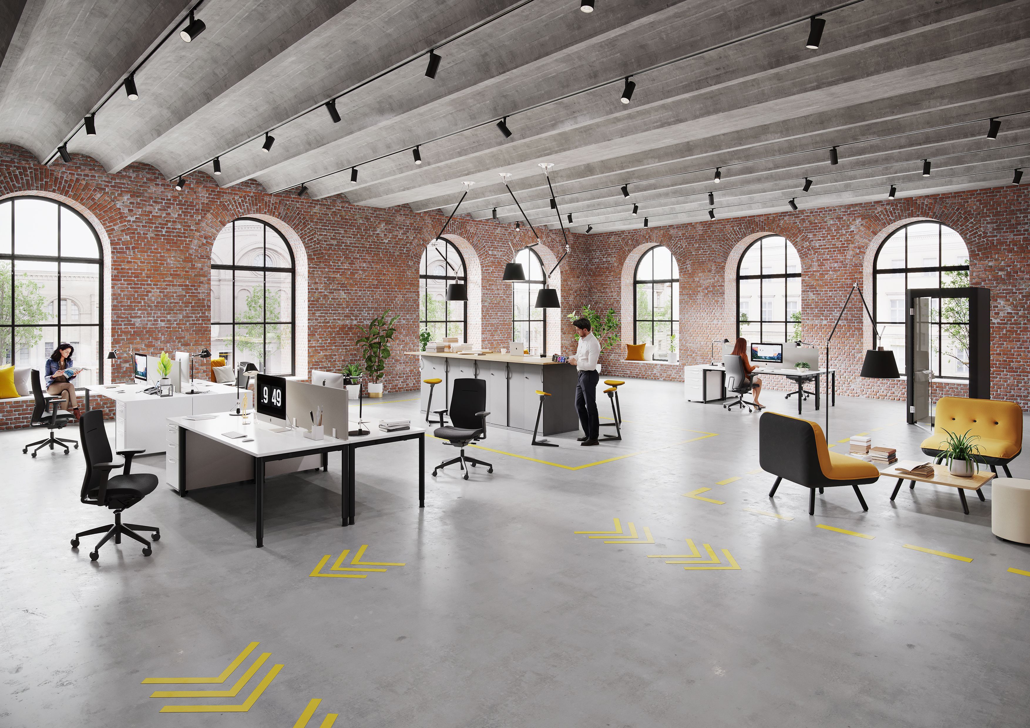 Офисное кресло с 5 спицами König Neurath JET II ARCH-00000994 - Вид №4