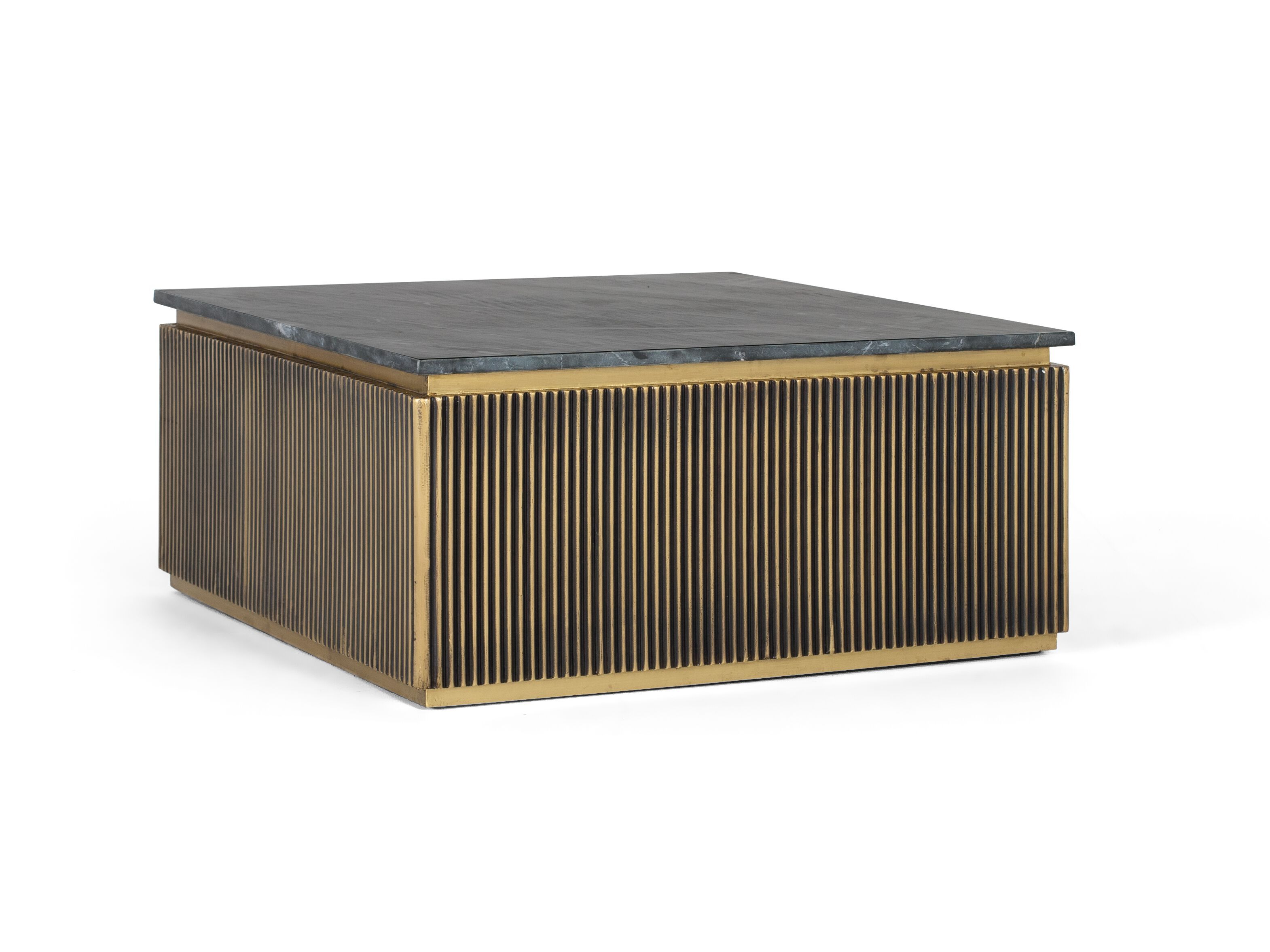 Квадратный журнальный столик из манго Giner y Colomer Sambhal ARCH-00115826 - Вид №1