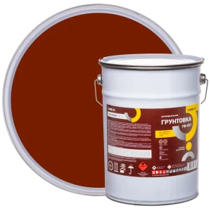 Грунтовка ГФ-021 Carbon красно-коричневая 6 кг 82746264 STLM-2136122