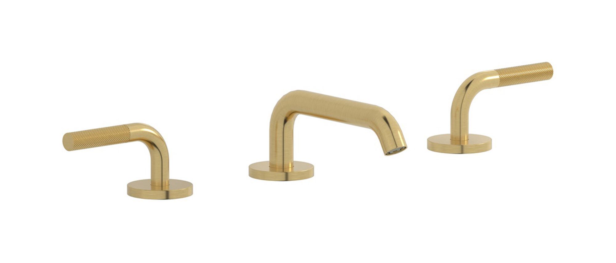 Смеситель для раковины с 3 отверстиями для пола с автоматическим сливом IB промышленность ARCH-00091075 - Вид №9