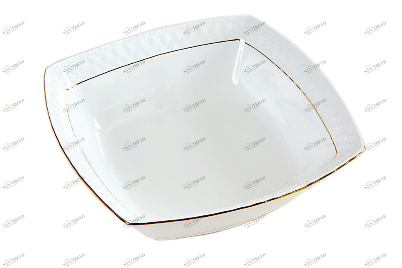 Пиала квардратная The snow Queen 18 см КОРАЛЛ THE SNOW QUEEN 029631 Белый 