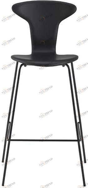 Howe Высокий кожаный табурет со спинкой Munkegaard chair sun-id-1486913