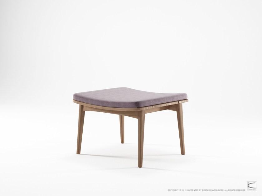 KARPENTER Низкий табурет из тика Grasshopper sun-id-1480454 - Вид №9