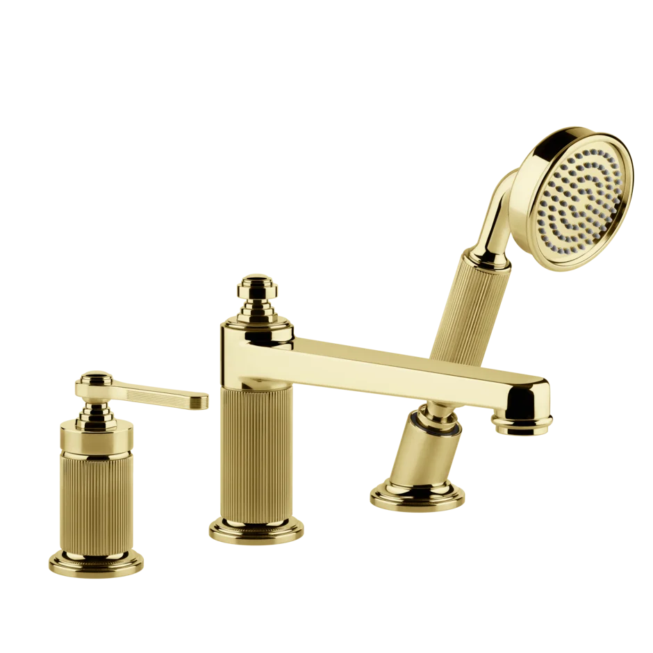 Смеситель для ванны 65037 246 Gessi Venti20 ЗОЛОТОЙ PVD 65037246