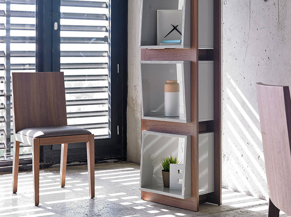 033171 Стеллаж жемчужно-серый Angel Cerda Equilibrio - Вид №5