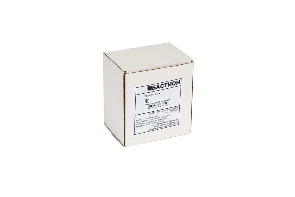 SKAT-24-1.0 DIN power supply 24v 1.3a battery ext. 2х4.5-12ah charge current 1.0 – iload. Бастион  - Вид №4