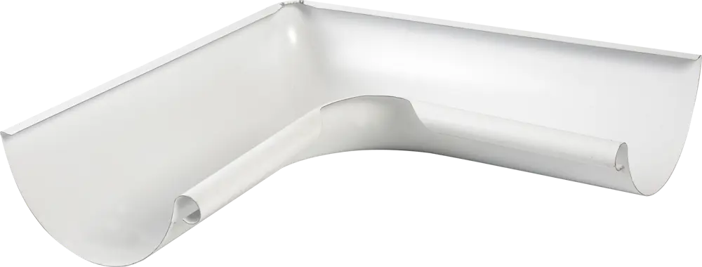 10010595 Угол желоба на 90° внутренний цвет белый STLM-1019202