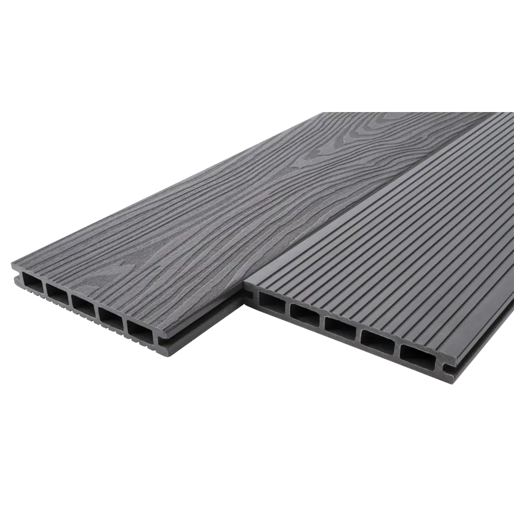 Террасная доска ДПК T-Decks серая 3000x150x20 мм 89408392 STLM-1569254 - Вид №2