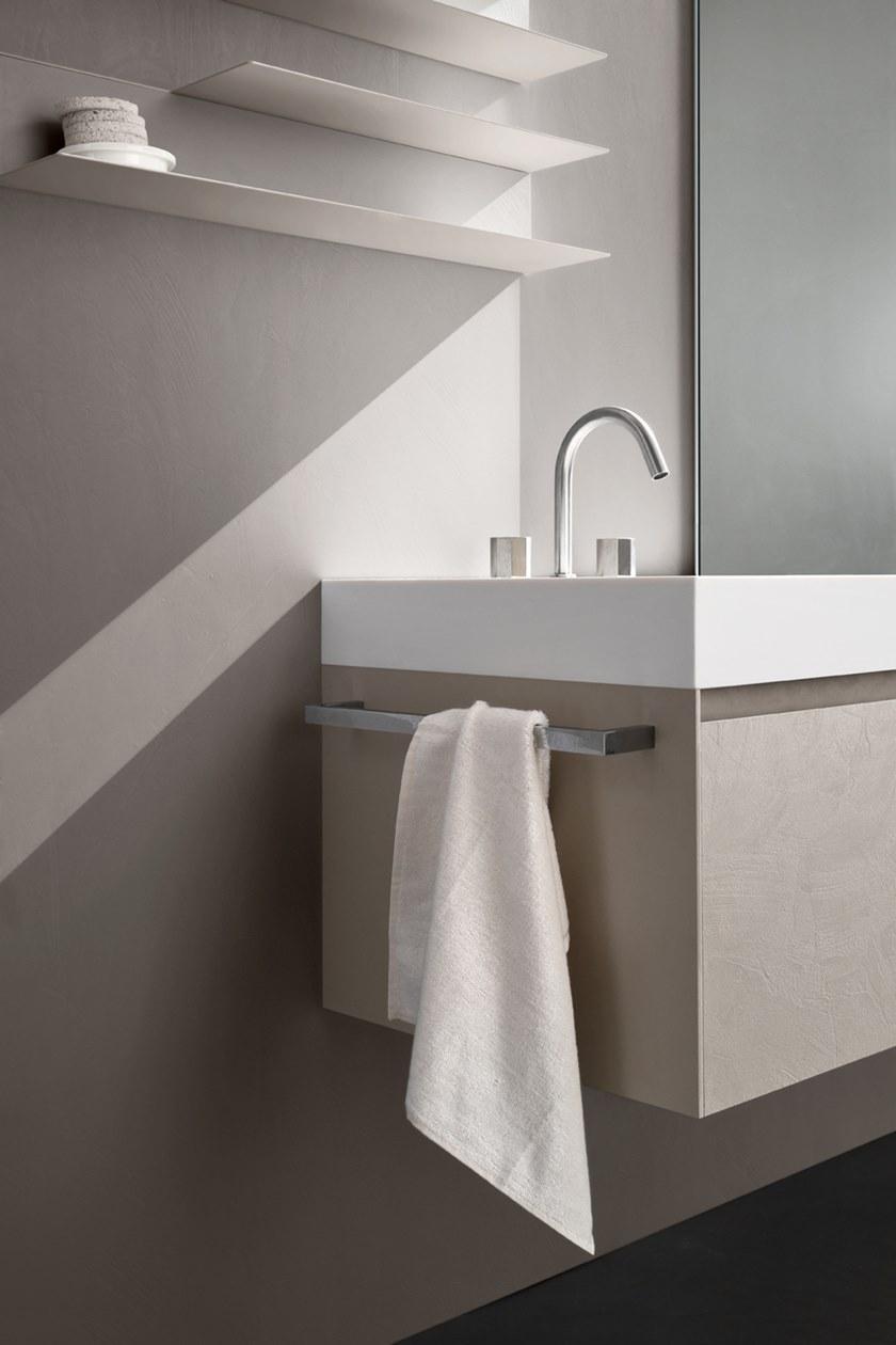 ARBLU Настенная модульная лакированная тумба под умывальник 5.zero sun-id-1380625 - Вид №4