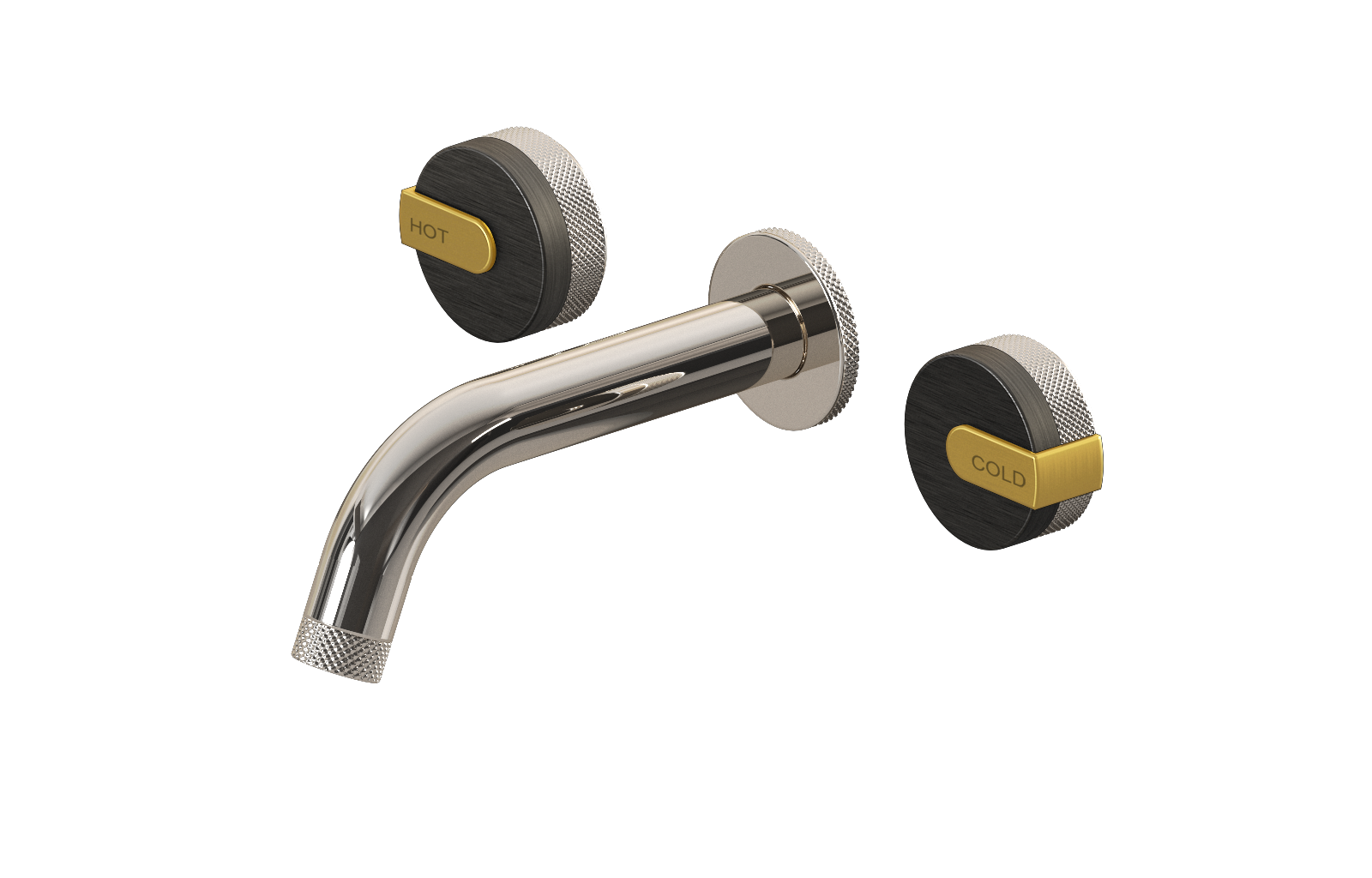 E-11530-R1BOX-L1BAU-PN Смеситель для умывальника из 19,1см носикем (внешняя часть) GRAFF MOD+