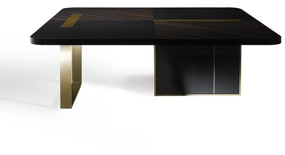 MARIONI Низкий квадратный журнальный столик Tyron 02841 - Вид №1