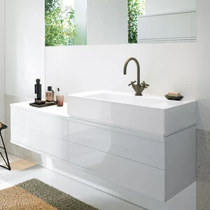 Композиция № 4 Crono Collection комплект мебели для ванной комнаты Burgbad