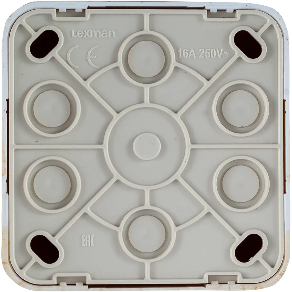 Розетка компьютерная накладная Lexman First RJ45, цвет дуб белёный STLM-2059220 - Вид №2